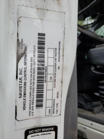 2019 INTERNATIONAL LT625 