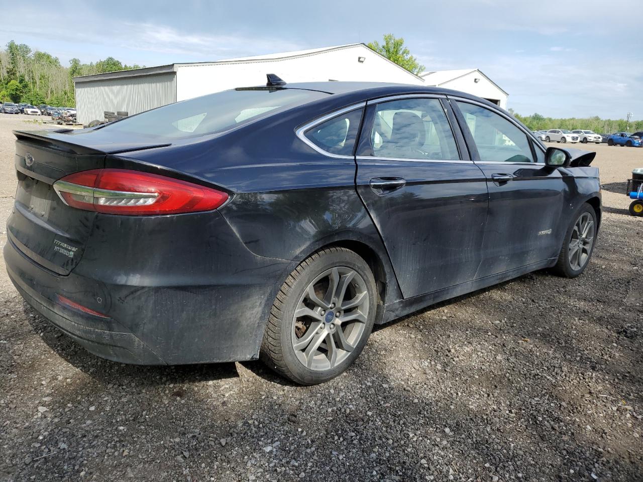 2019 Ford Fusion Titanium VIN: 3FA6P0RU8KR277483 Lot: 58167344