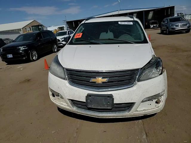 2013 Chevrolet Traverse Ls VIN: 1GNKVFKD0DJ110289 Lot: 59137494