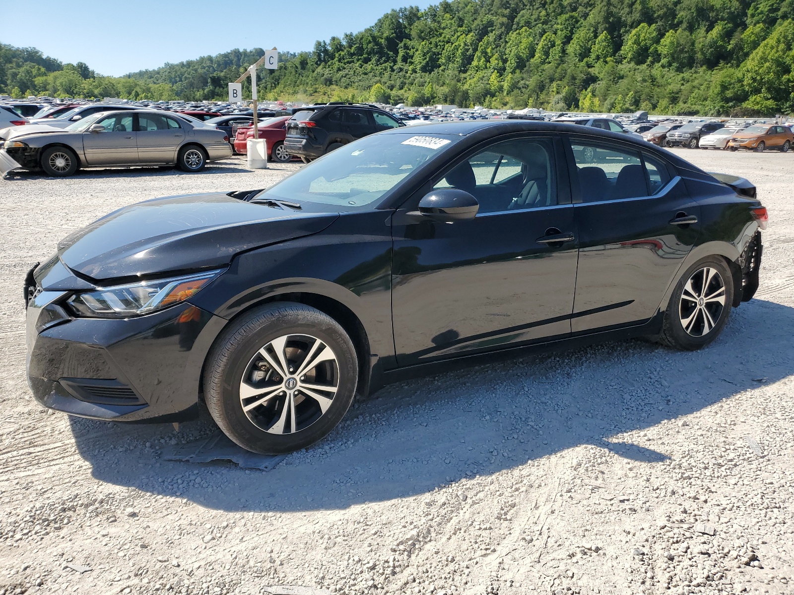 2021 Nissan Sentra Sv vin: 3N1AB8CV0MY200587