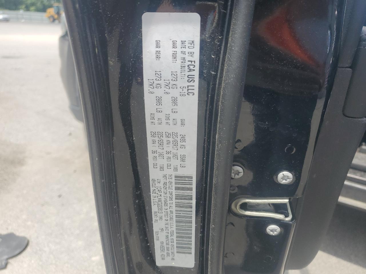 2019 Jeep Cherokee Latitude Plus VIN: 1C4PJMLX4KD223813 Lot: 60205754