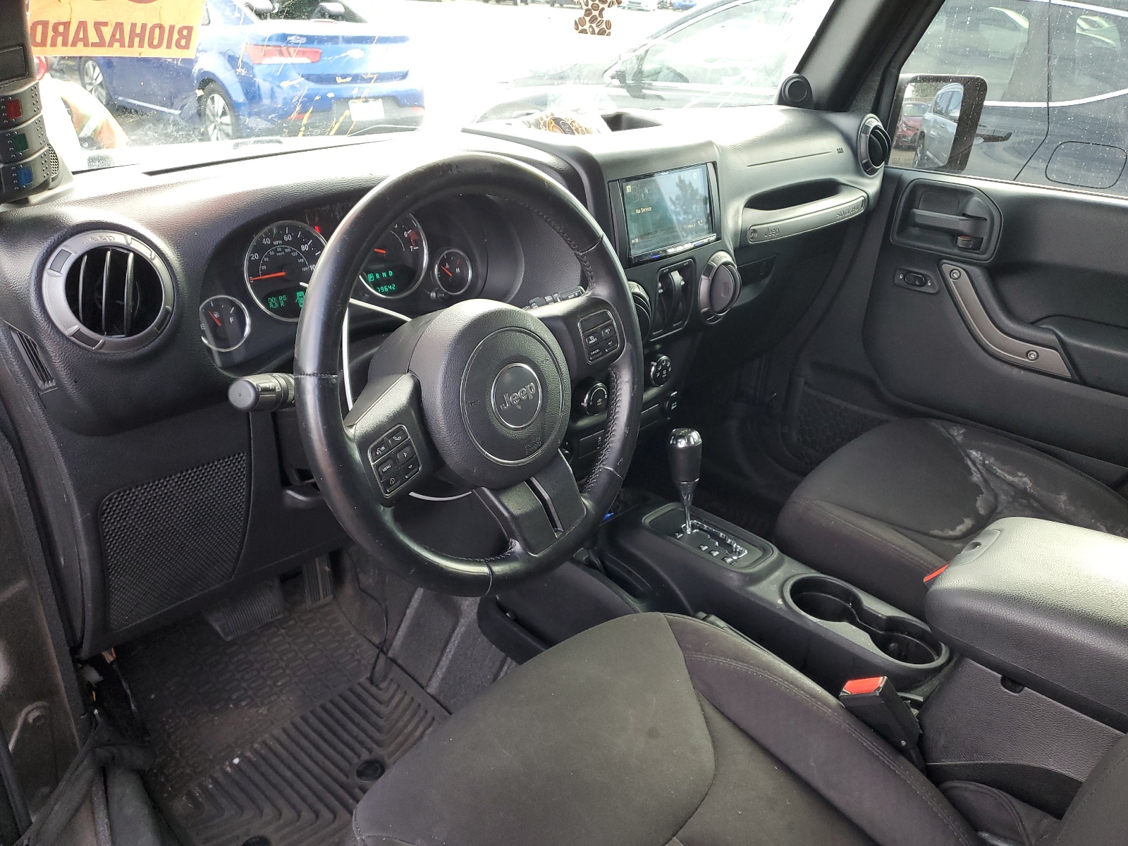 2014 Jeep Wrangler Sport vin: 1C4AJWAG3EL117108