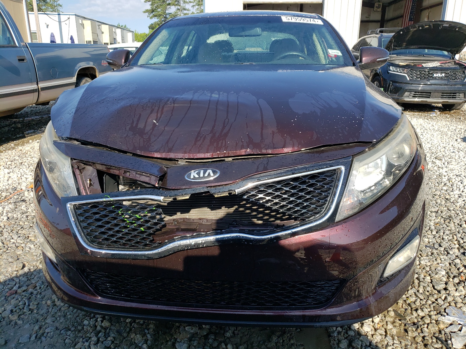 2015 Kia Optima Lx vin: 5XXGM4A76FG440270