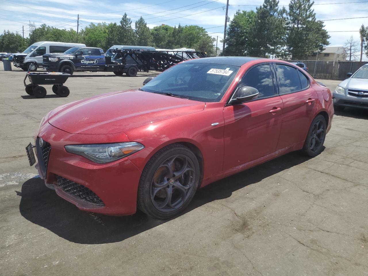 VIN ZARFAEEN4H7560430 2017 ALFA ROMEO GIULIA no.1