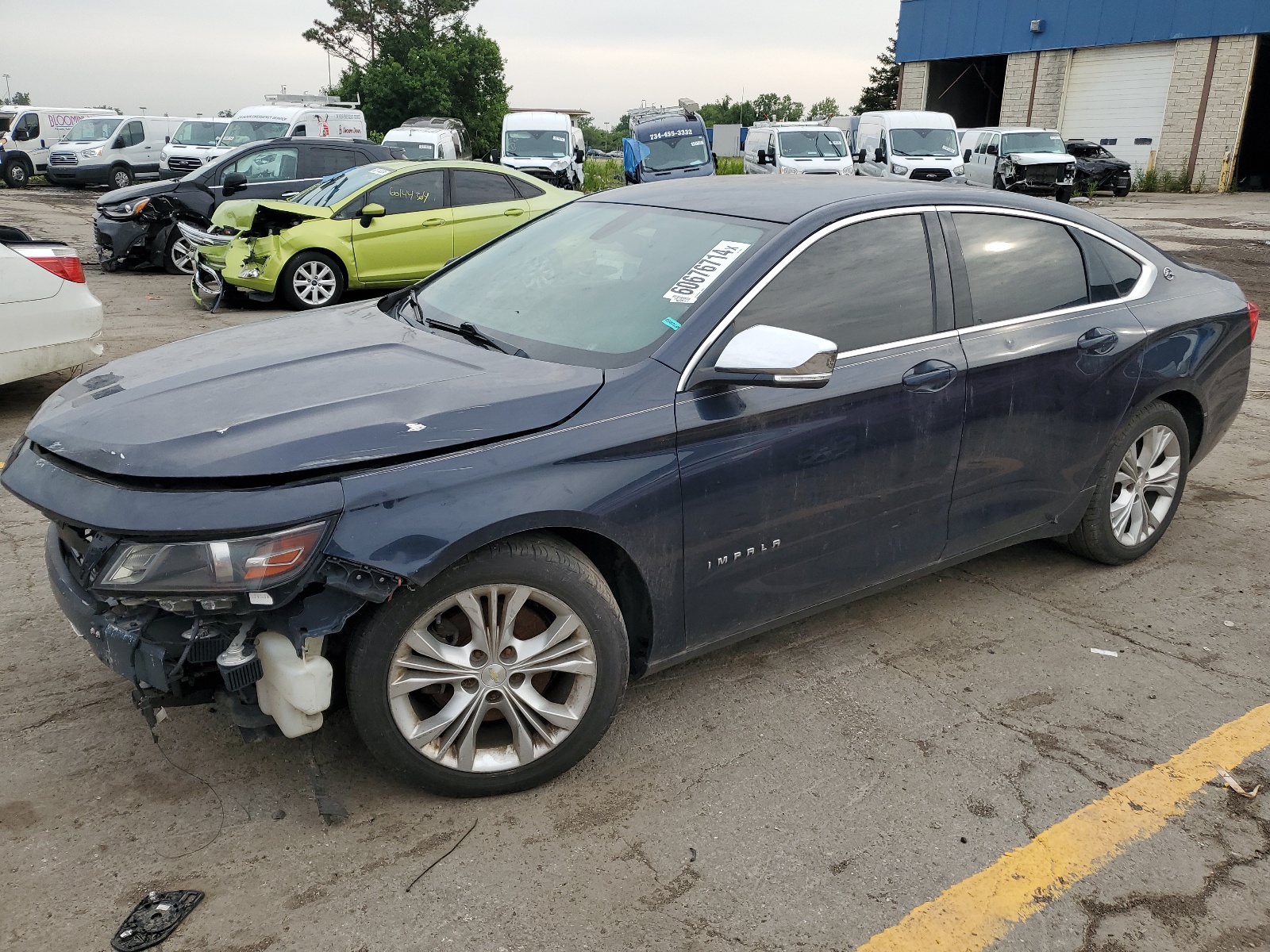 2015 Chevrolet Impala Lt vin: 1G1125S30FU148937