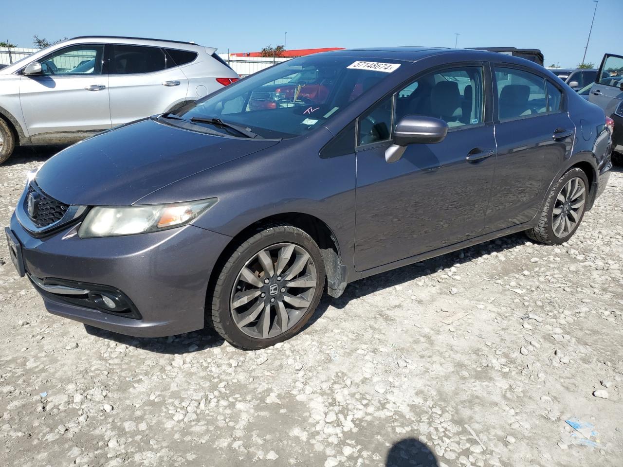 19XFB2F92FE243816 2015 HONDA CIVIC - Image 1