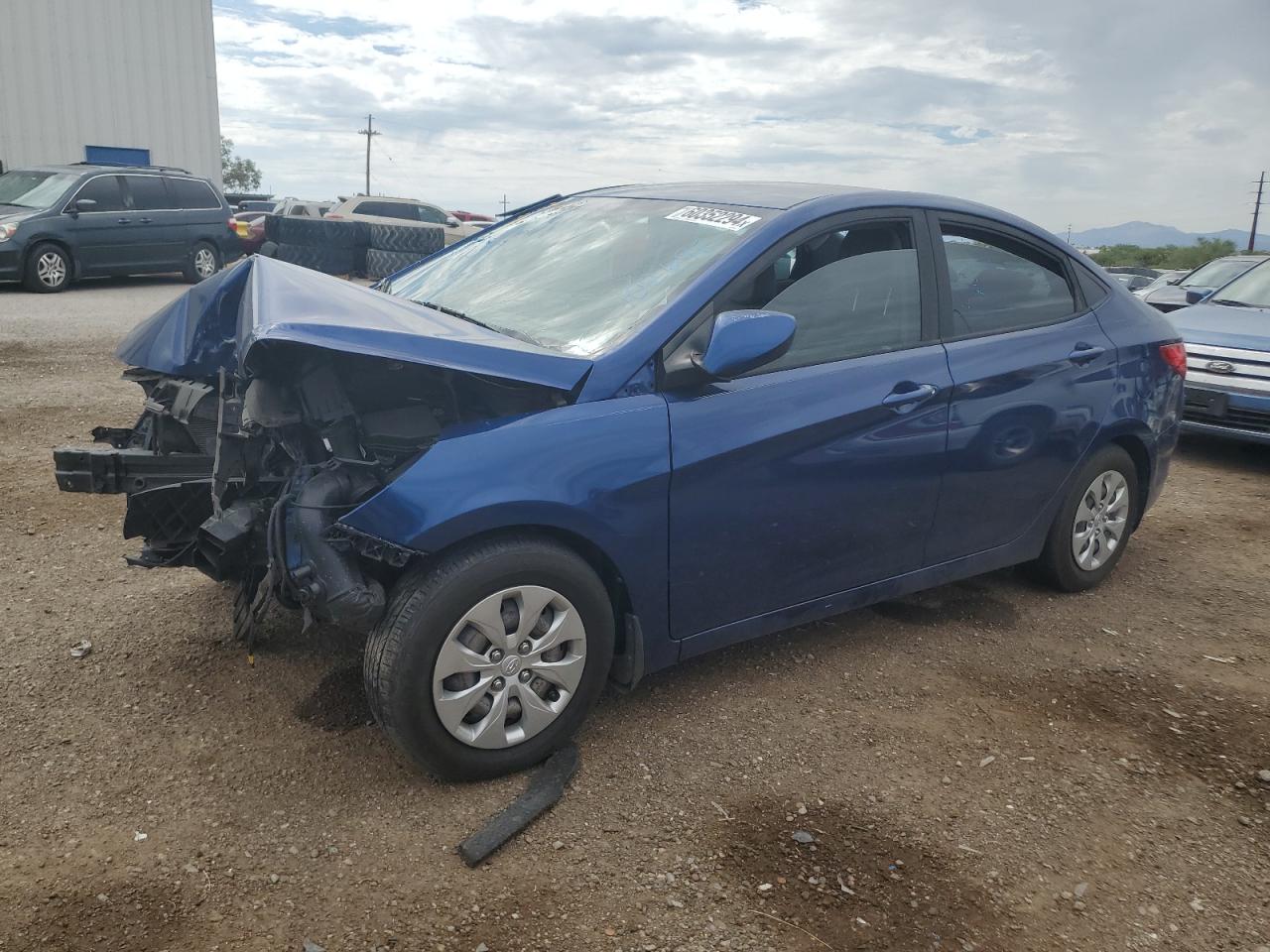 2016 Hyundai Accent Se VIN: KMHCT4AE8GU102697 Lot: 60352294