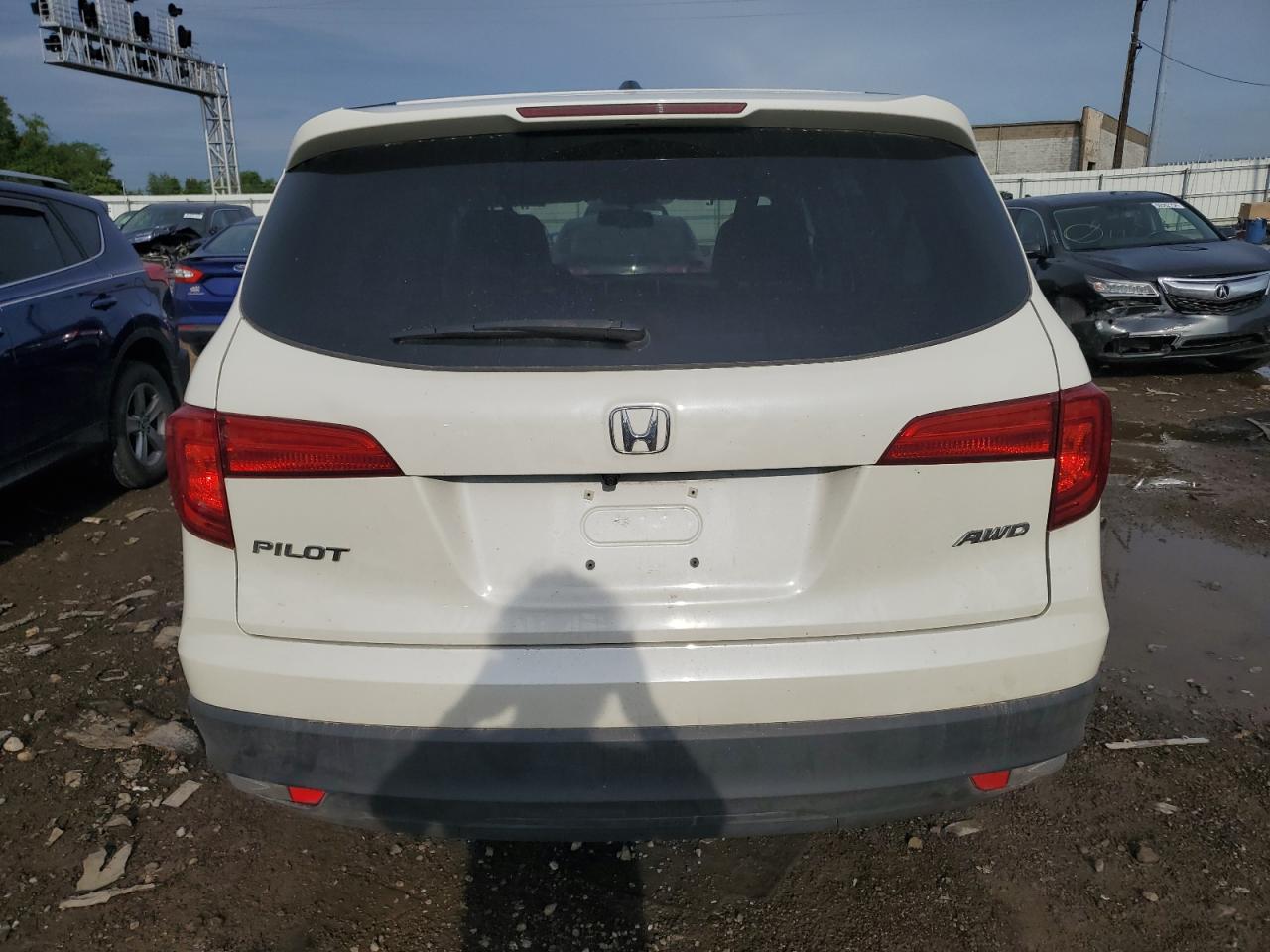 2017 Honda Pilot Exln VIN: 5FNYF6H76HB019865 Lot: 60466354