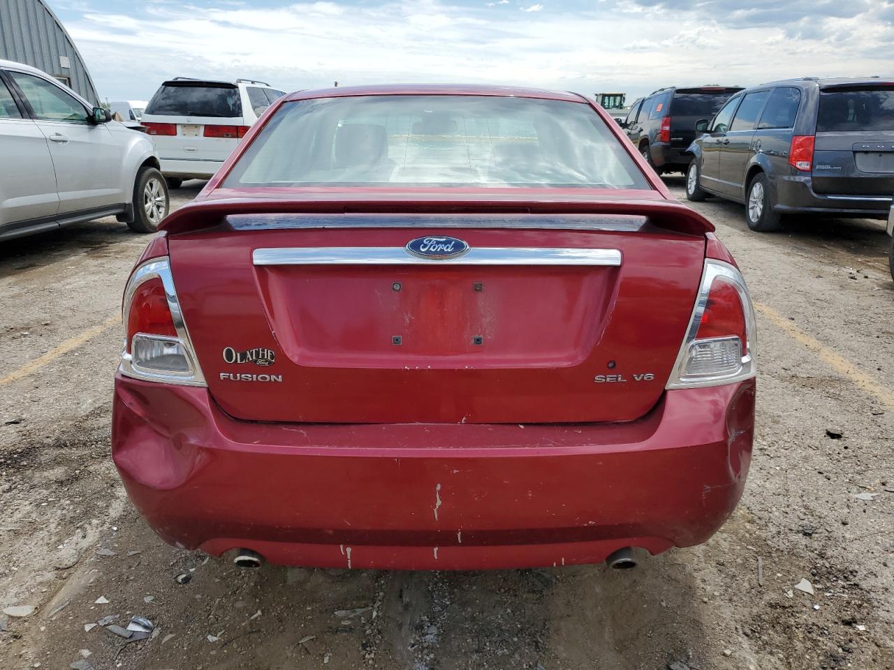 2006 Ford Fusion Sel VIN: 3FAHP08196R169220 Lot: 60133944