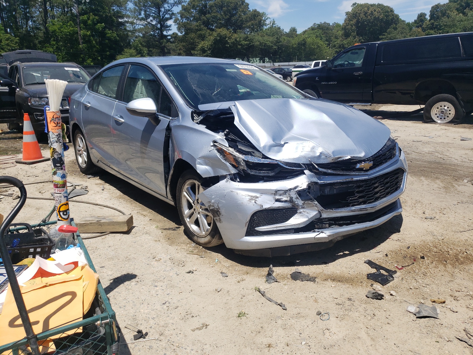 2017 Chevrolet Cruze Lt vin: 1G1BE5SM1H7281356