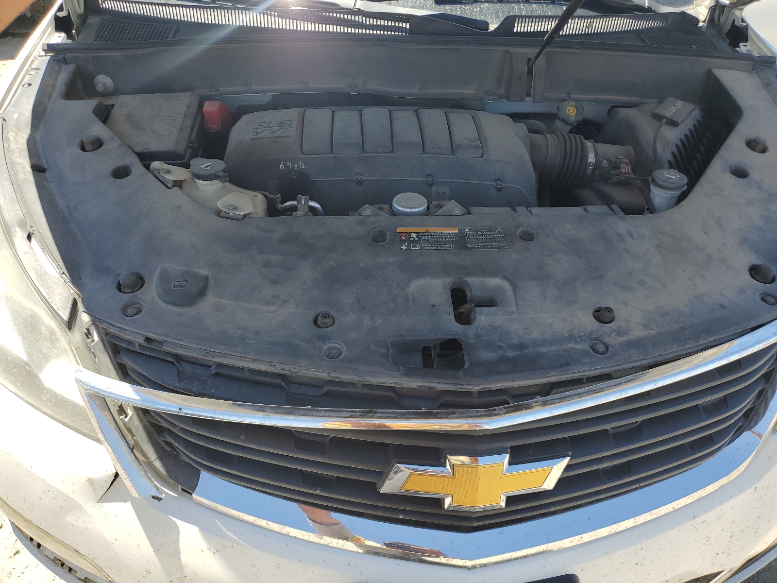 1GNKVFED7DJ132477 2013 Chevrolet Traverse Ls