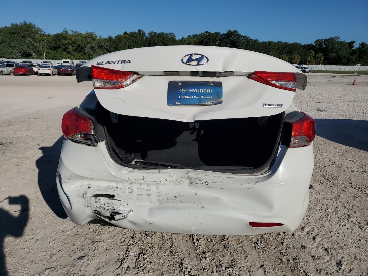 2013 Hyundai Elantra Gls VIN: 5NPDH4AEXDH431580 Lot: 60379344