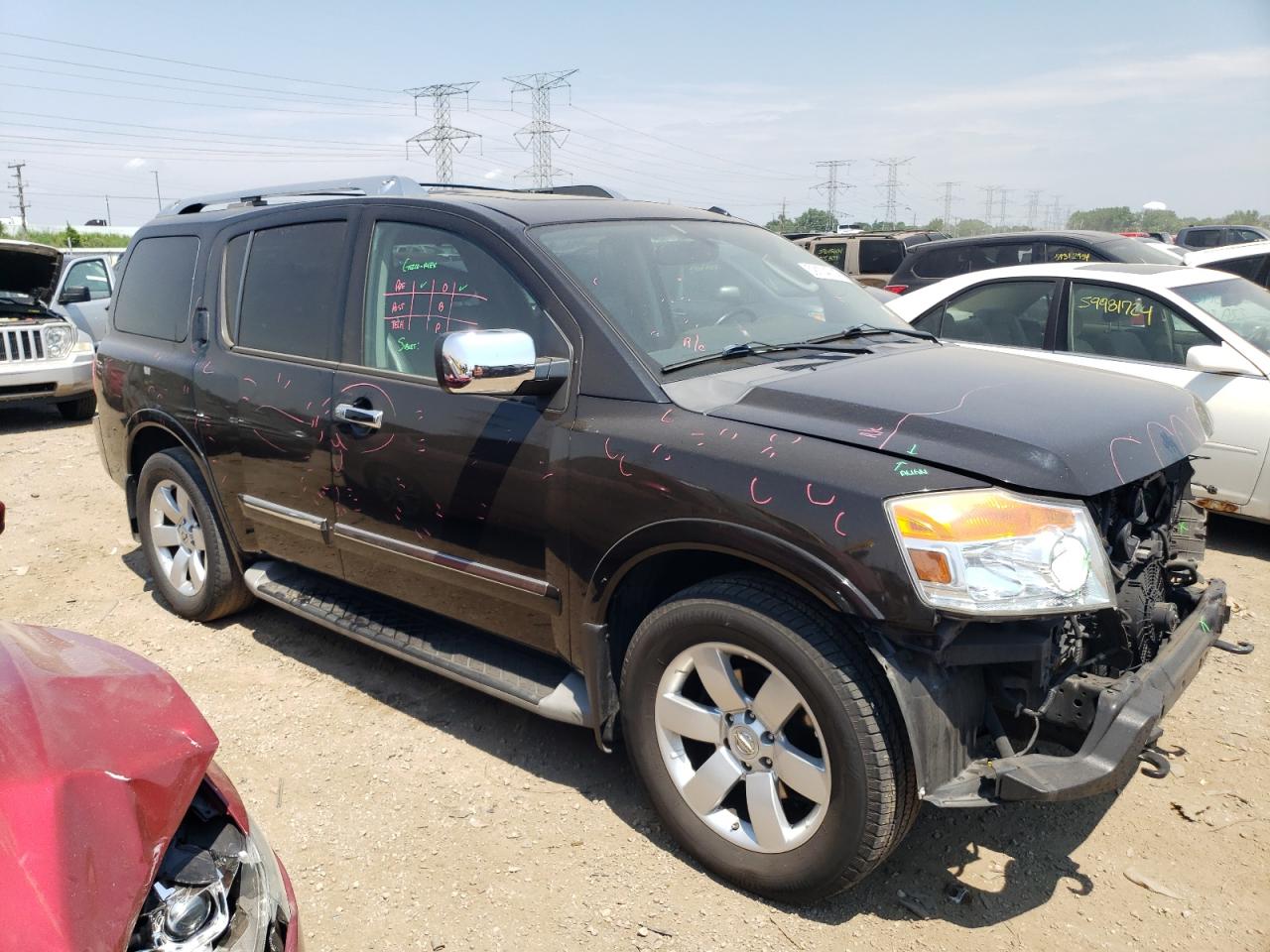 2010 Nissan Armada Se VIN: 5N1BA0ND1AN621104 Lot: 59104724