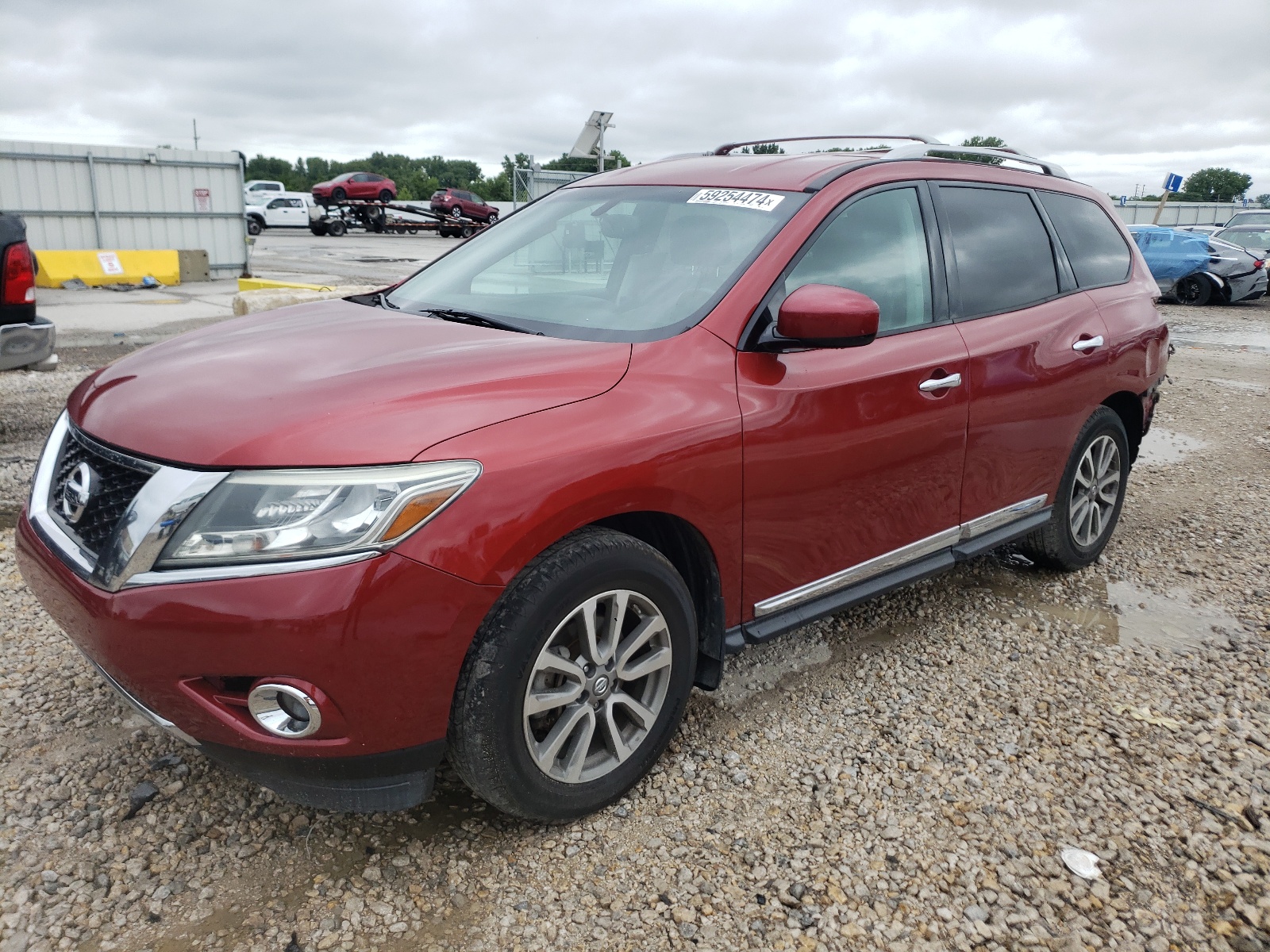 2014 Nissan Pathfinder S vin: 5N1AR2MN4EC636272