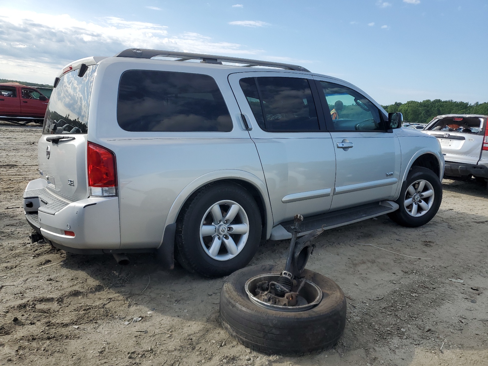 5N1AA08D38N611336 2008 Nissan Armada Se