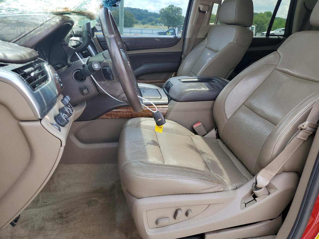 2015 Chevrolet Tahoe K1500 Ltz VIN: 1GNSKCKC7FR245949 Lot: 57164134