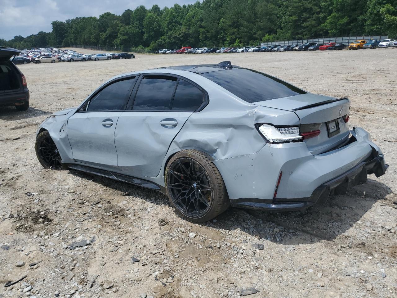 2022 BMW M3 Competition VIN: WBS33AY08NFM43637 Lot: 57553924