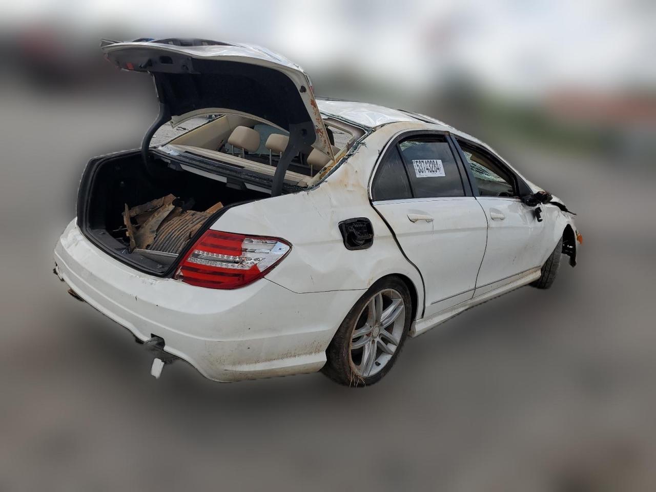 2013 Mercedes-Benz C 250 VIN: WDDGF4HB9DA769760 Lot: 53743284