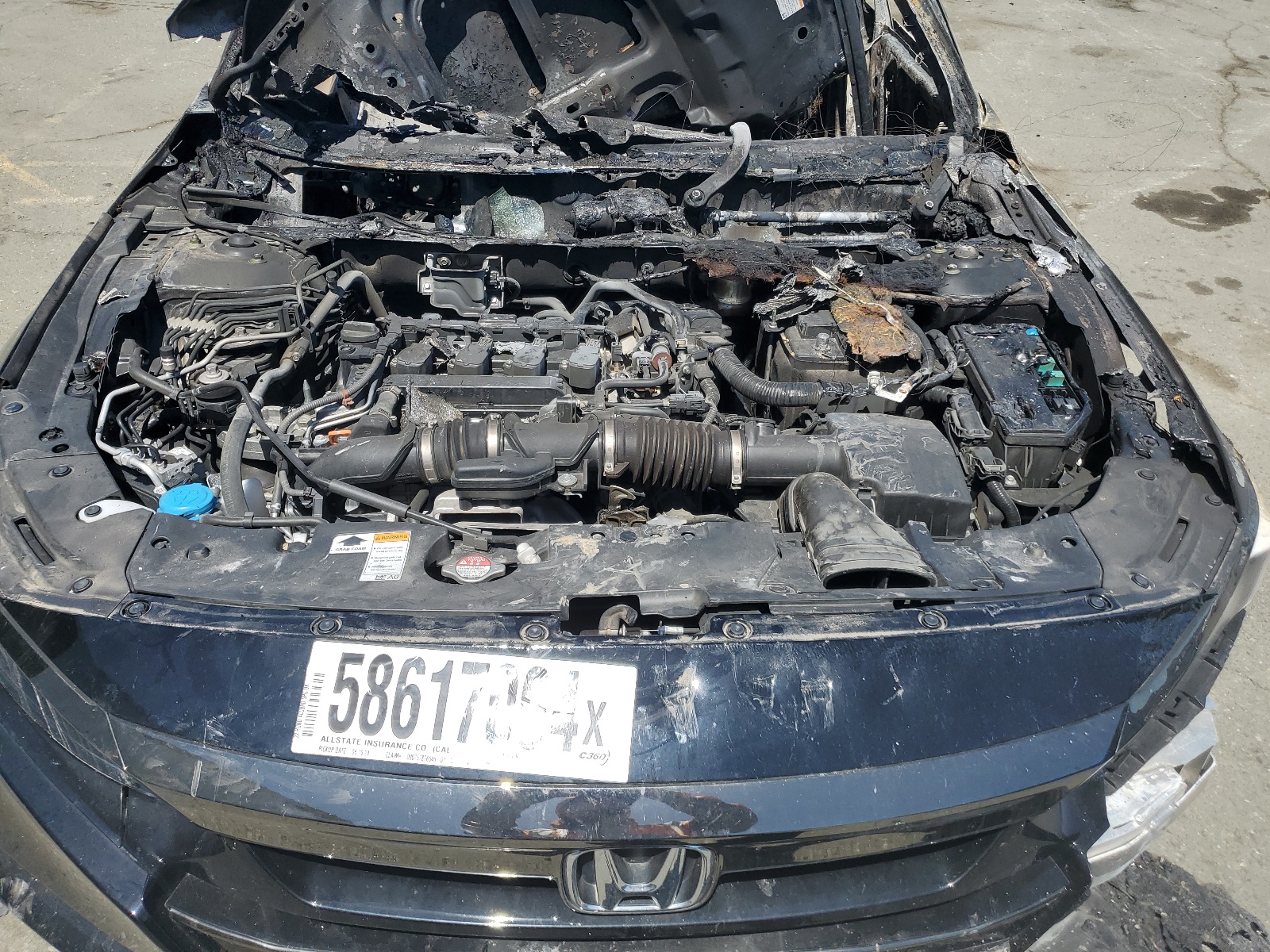 1HGCV1F46NA122461 2022 Honda Accord Sport Se