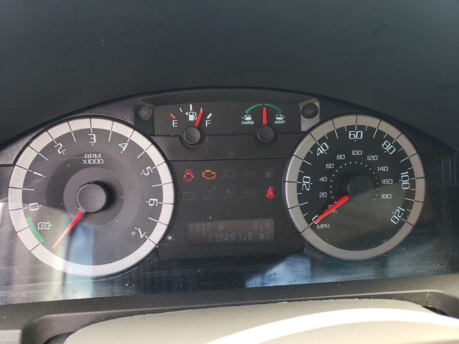 1FMCU4K37BKC55232 2011 Ford Escape Hybrid