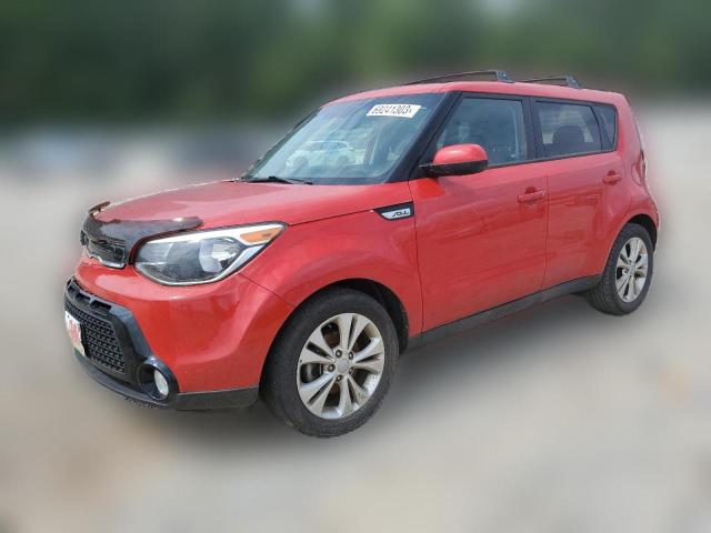  KIA SOUL 2016 Червоний