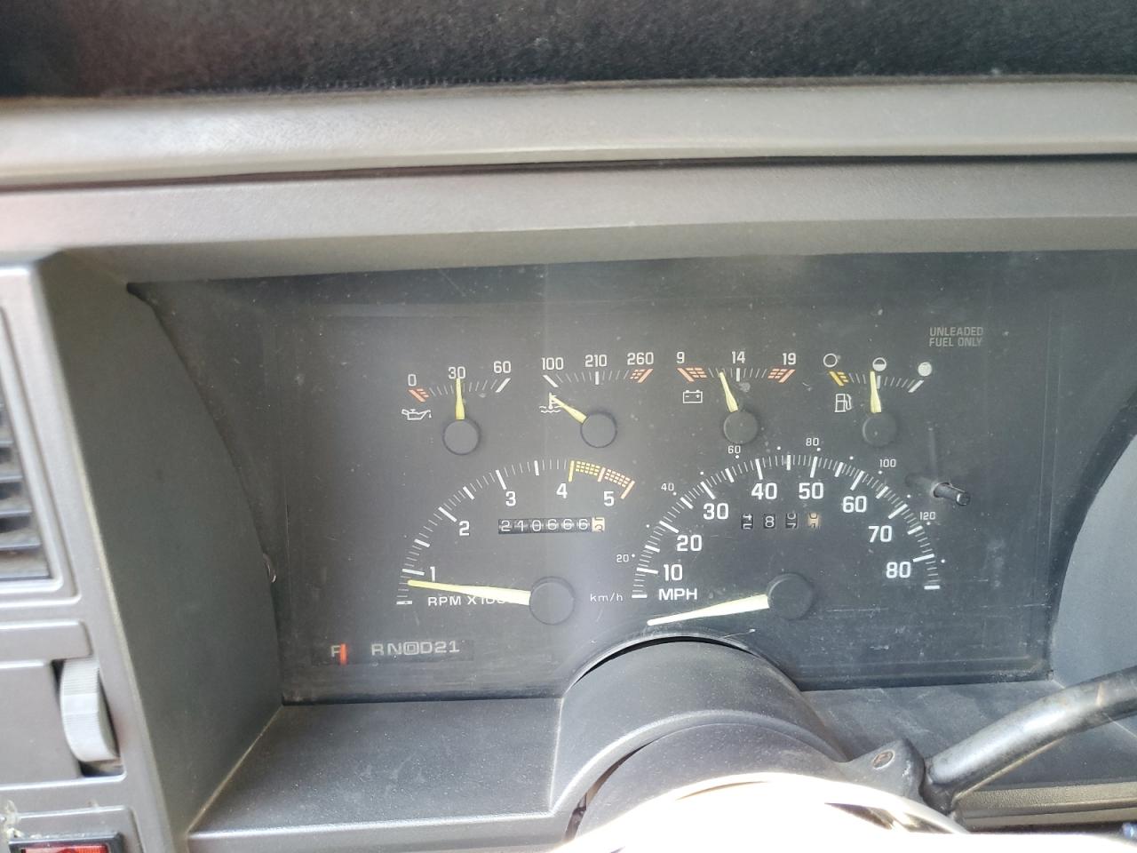 1992 Chevrolet Gmt-400 K1500 VIN: 2GCEK19K4N1167242 Lot: 59278394