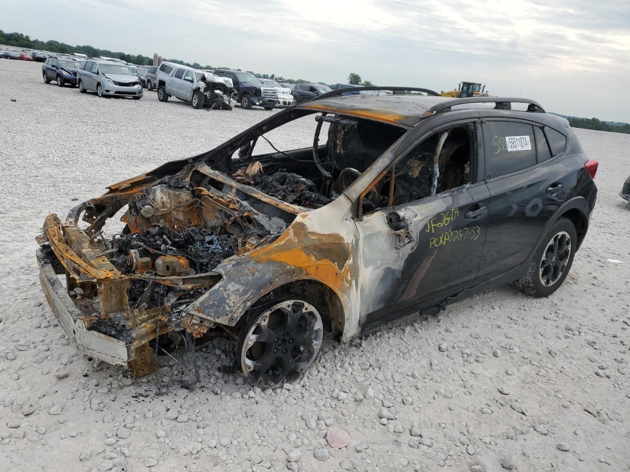2023 Subaru Crosstrek Premium na sprzedaż w Wayland, MI - Burn