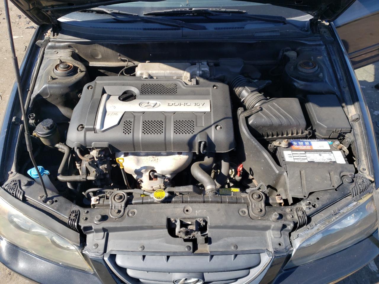 2005 Hyundai Elantra Gls VIN: KMHDN46D95U022353 Lot: 57031944