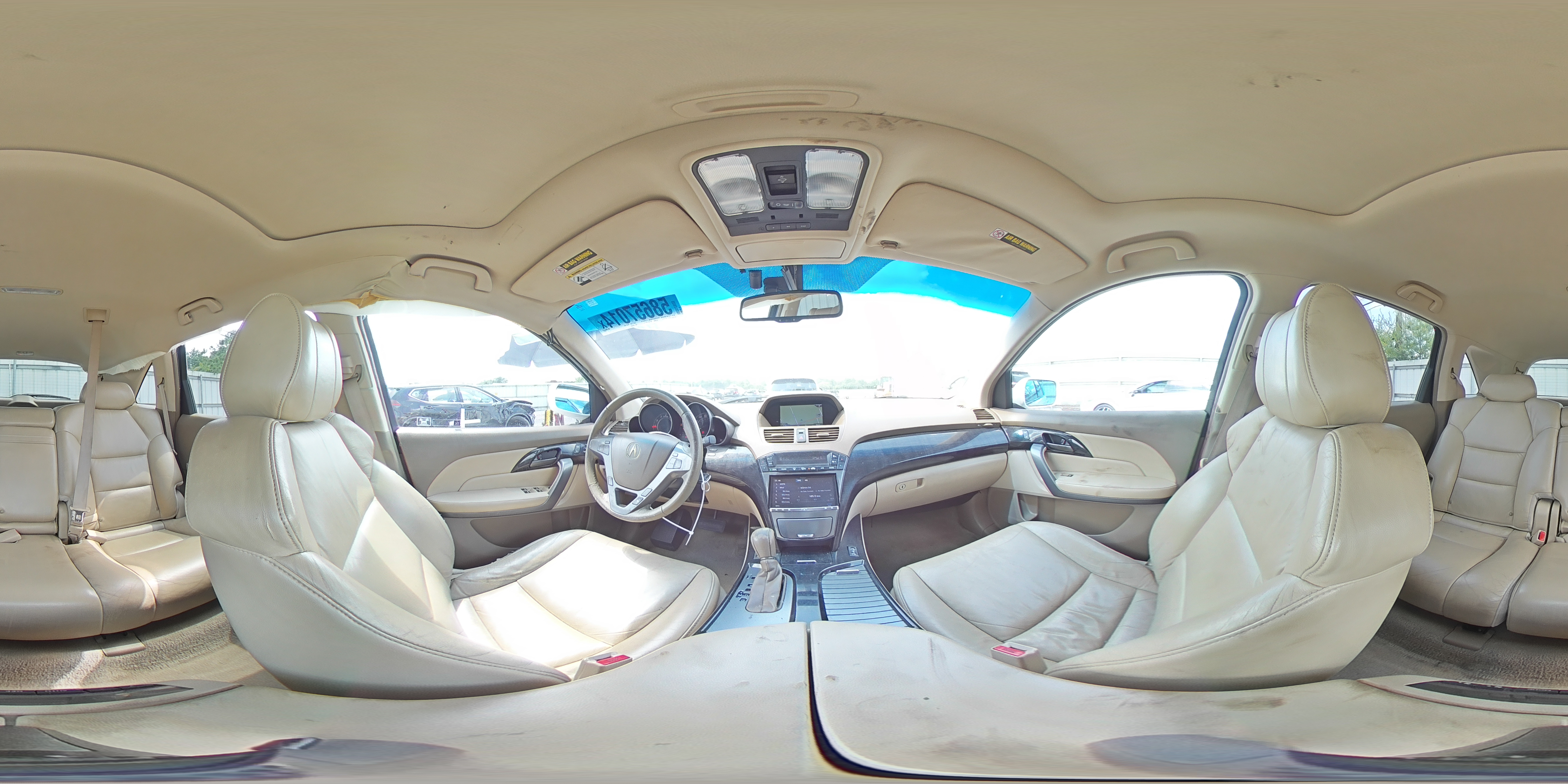 2008 Acura Mdx VIN: 2HNYD28278H502062 Lot: 58657014