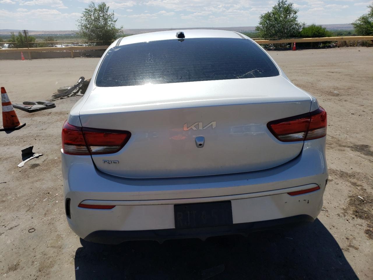 2022 Kia Rio Lx VIN: 3KPA24ADXNE431919 Lot: 58207804