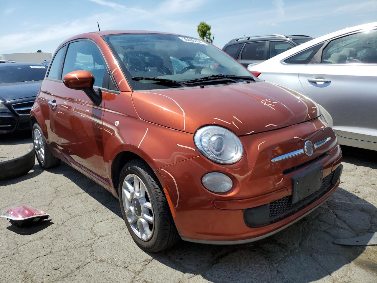 VIN 3C3CFFAR1DT545987 2013 FIAT 500 no.4