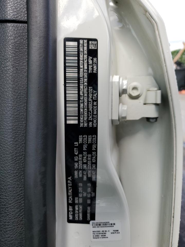 2018 Jeep Renegade Latitude VIN: ZACCJABB2JPH91321 Lot: 59454184