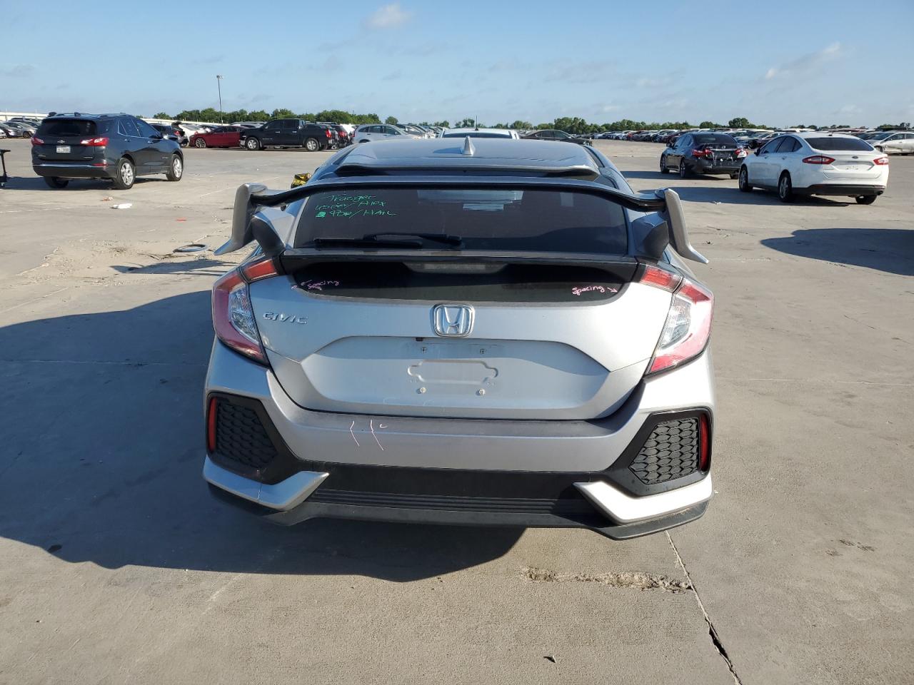 SHHFK7H54JU239498 2018 Honda Civic Ex