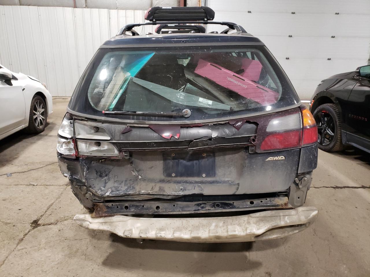 2000 Subaru Legacy Outback Awp VIN: 4S3BH6752Y7624939 Lot: 60340124