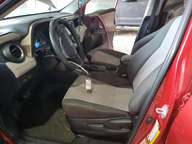  TOYOTA RAV4 2015 Красный