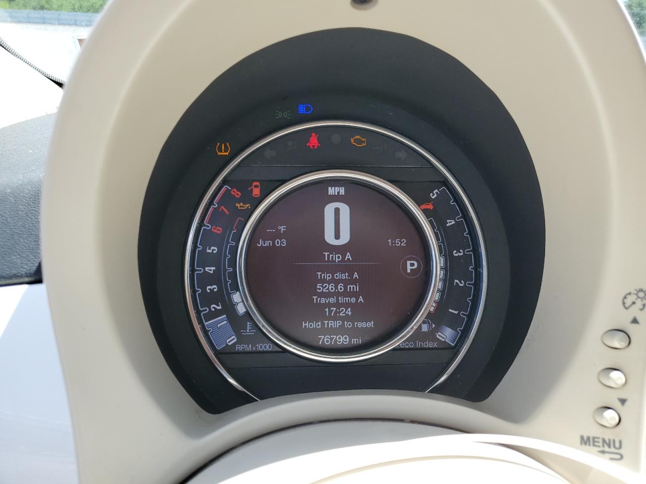 2015 Fiat 500 Pop VIN: 3C3CFFDR5FT509198 Lot: 57090914