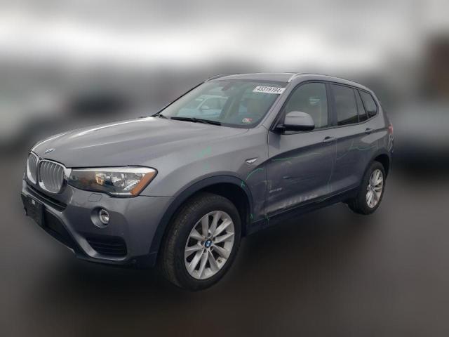  BMW X3 2016 Сірий