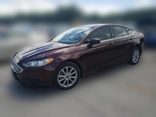 Седаны FORD FUSION 2017 Бордовый