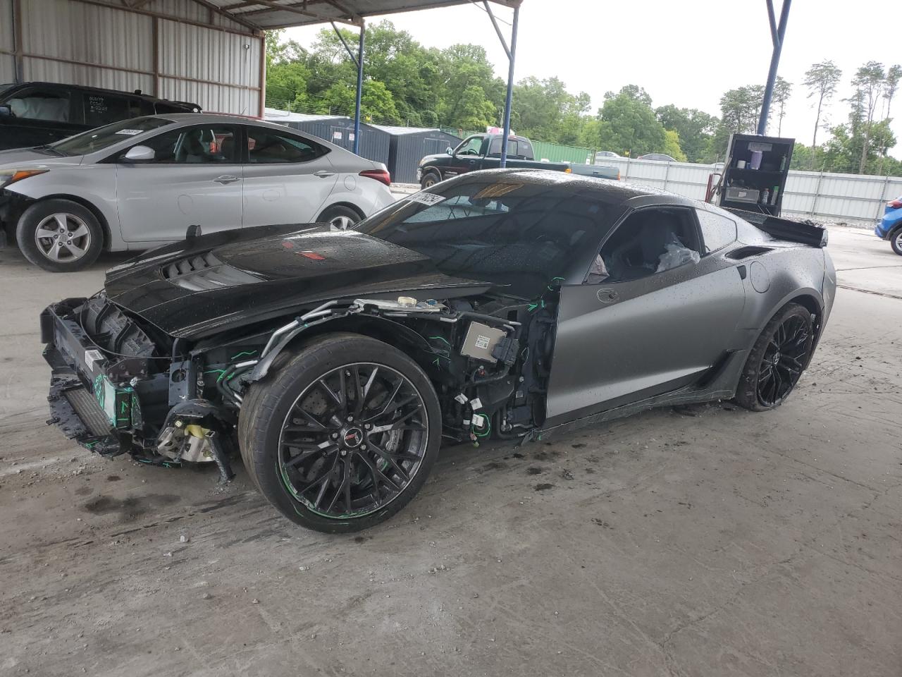 VIN 1G1YU2D69F5607553 2015 CHEVROLET CORVETTE no.1