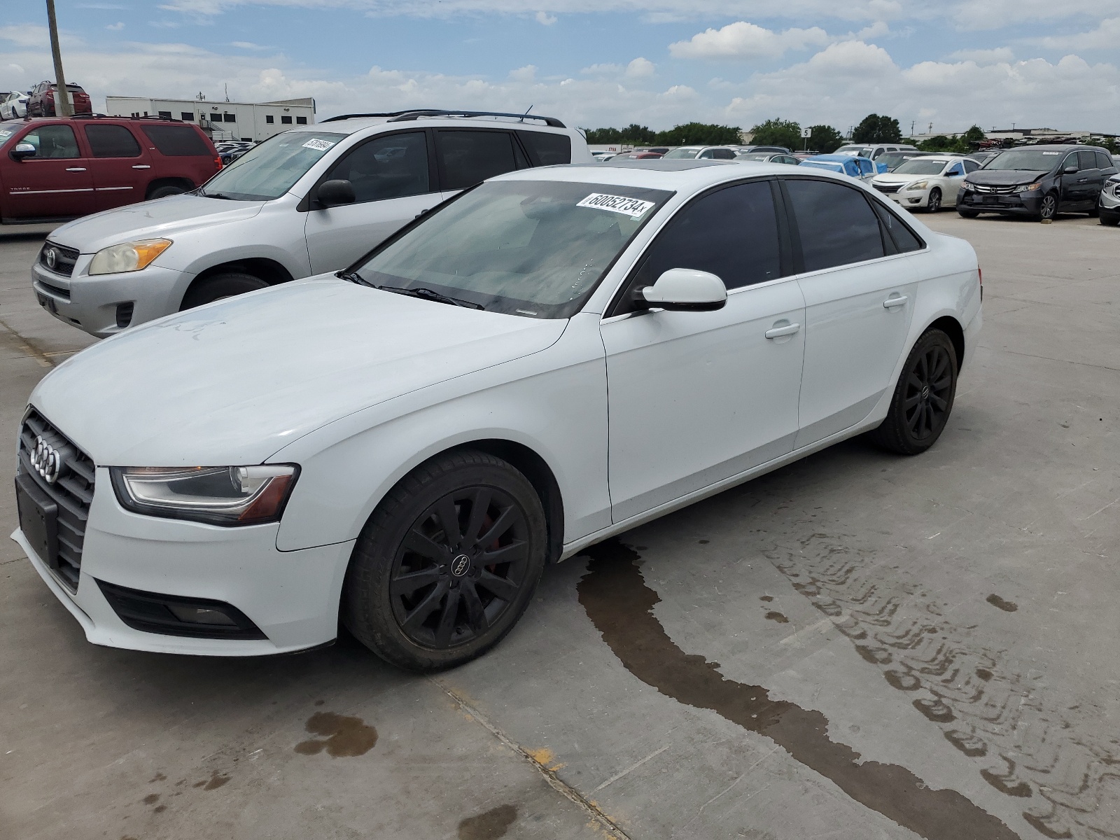 2013 Audi A4 Premium vin: WAUBFAFL7DN033582