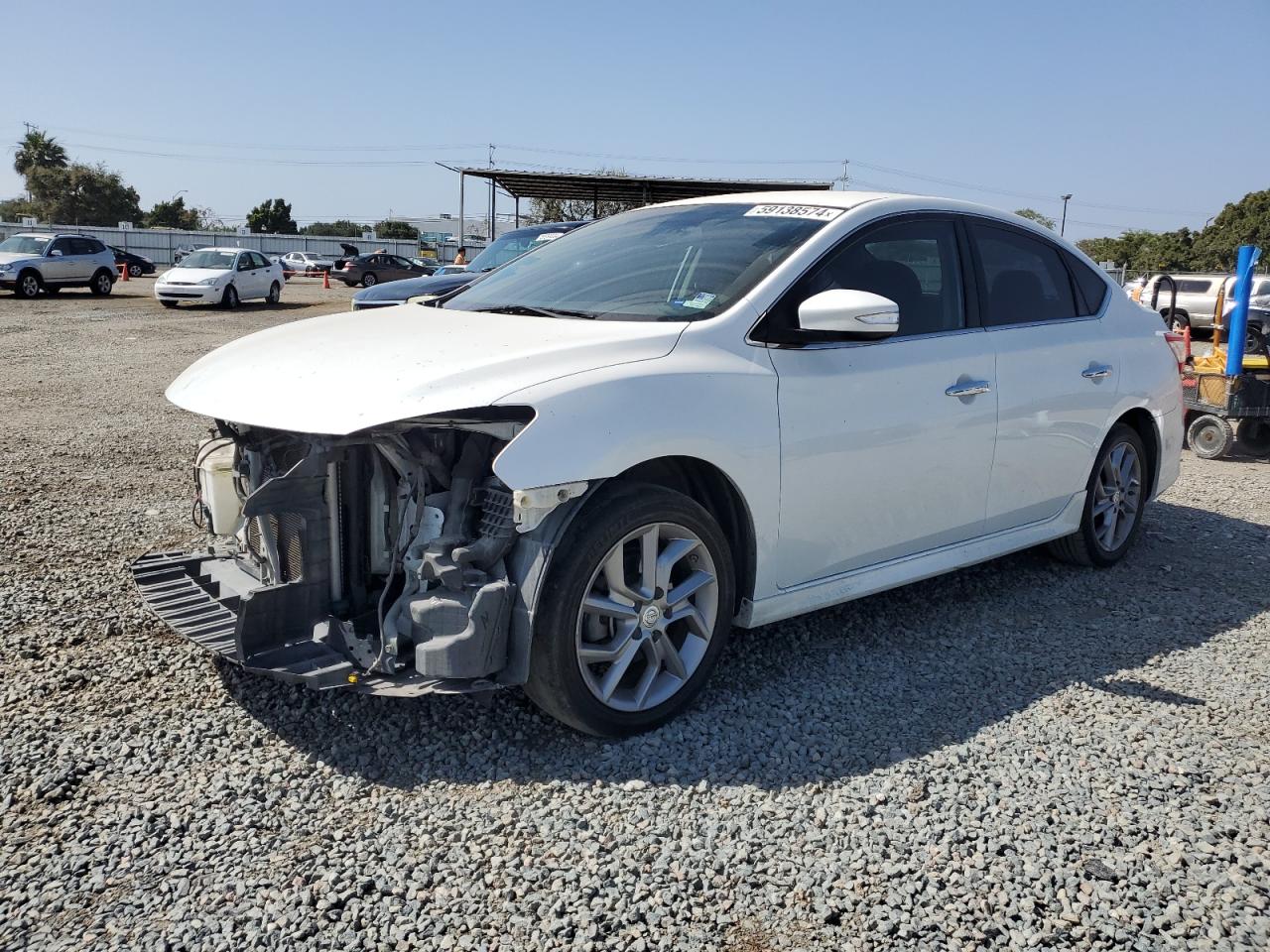 2015 Nissan Sentra S VIN: 3N1AB7AP1FY355151 Lot: 59138574