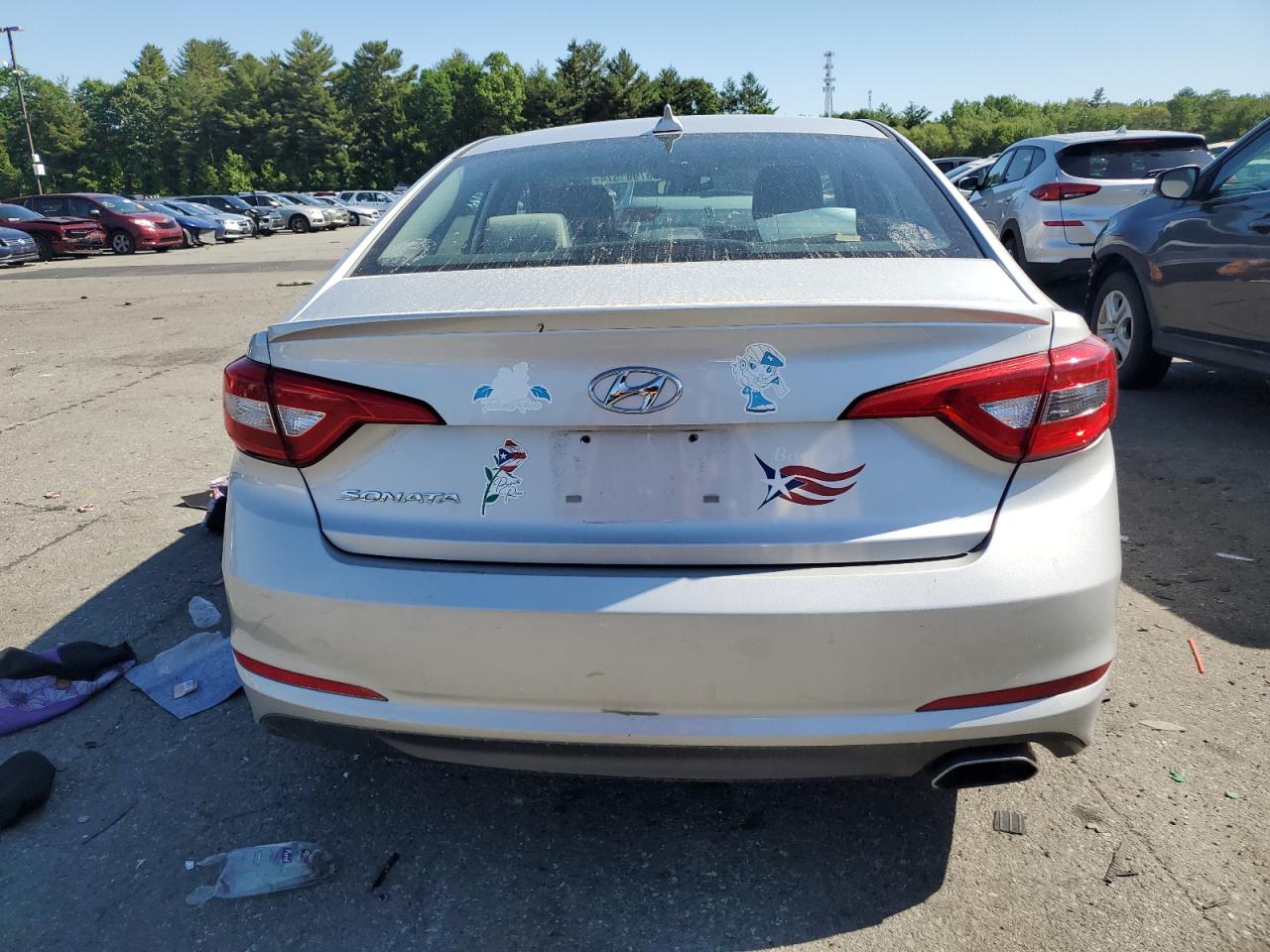 2017 Hyundai Sonata Se VIN: 5NPE24AF5HH533650 Lot: 57981574