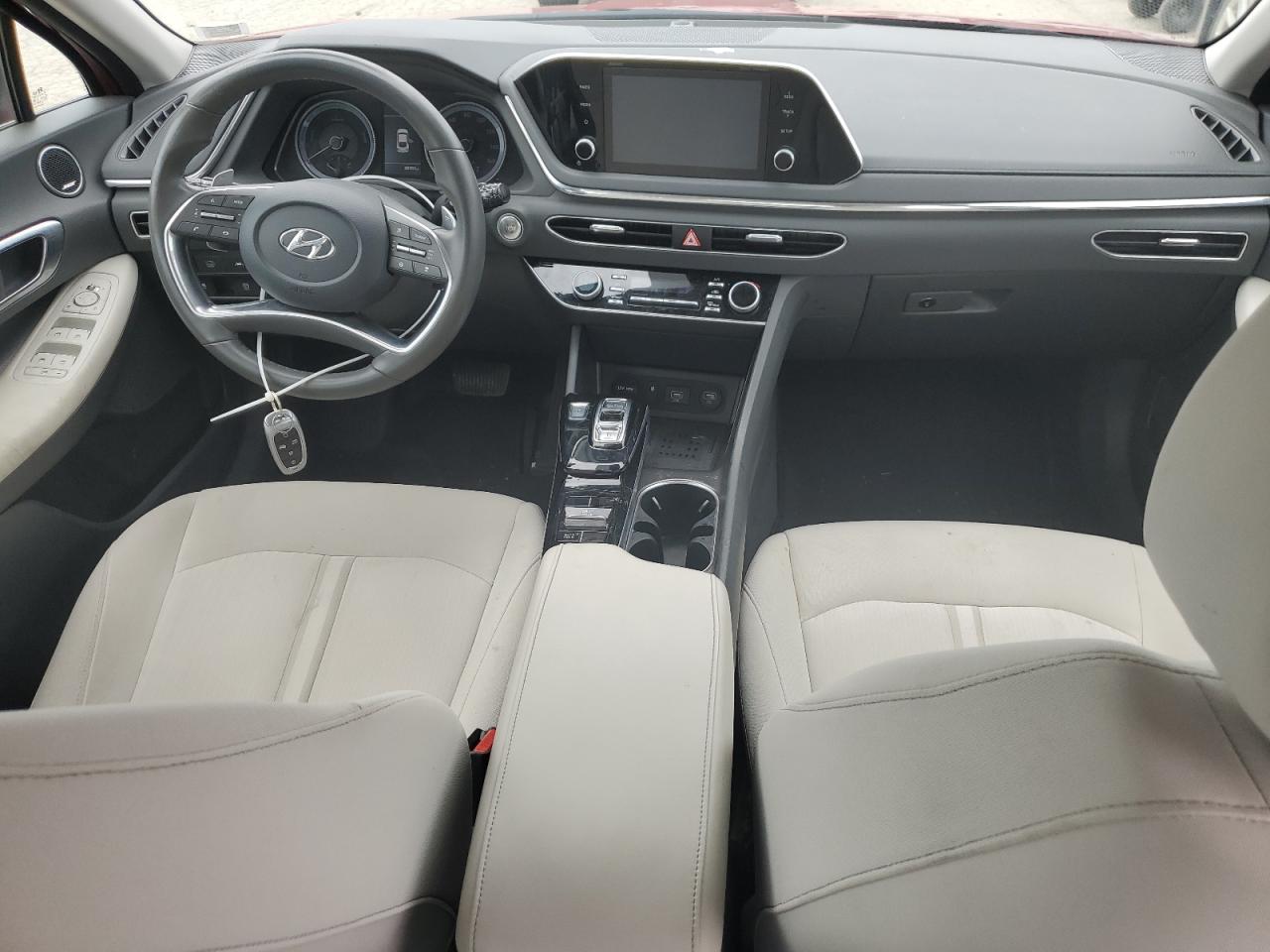 2021 Hyundai Sonata Hybrid VIN: KMHL34JJ0MA025852 Lot: 61241624