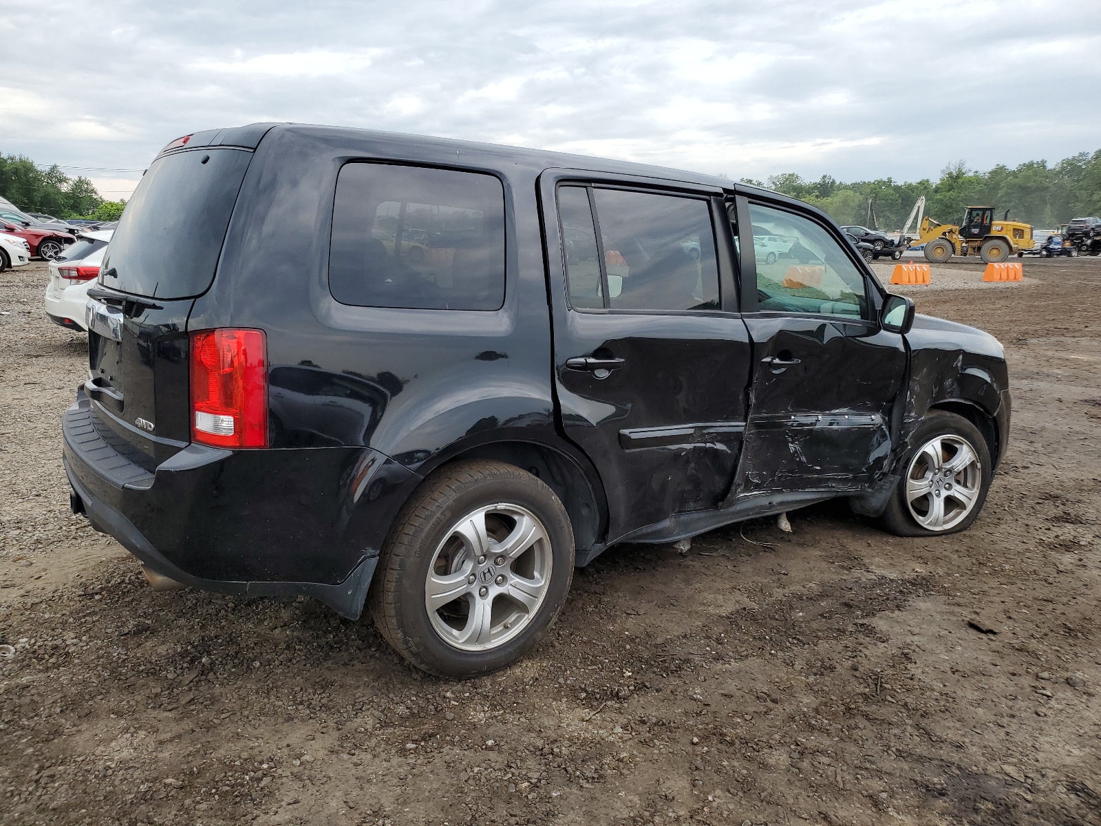 5FNYF4H74DB069629 2013 Honda Pilot Exln