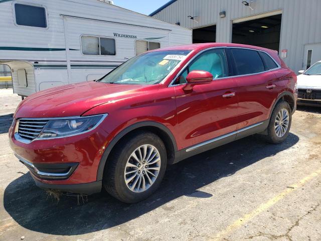  LINCOLN MKX 2016 Красный