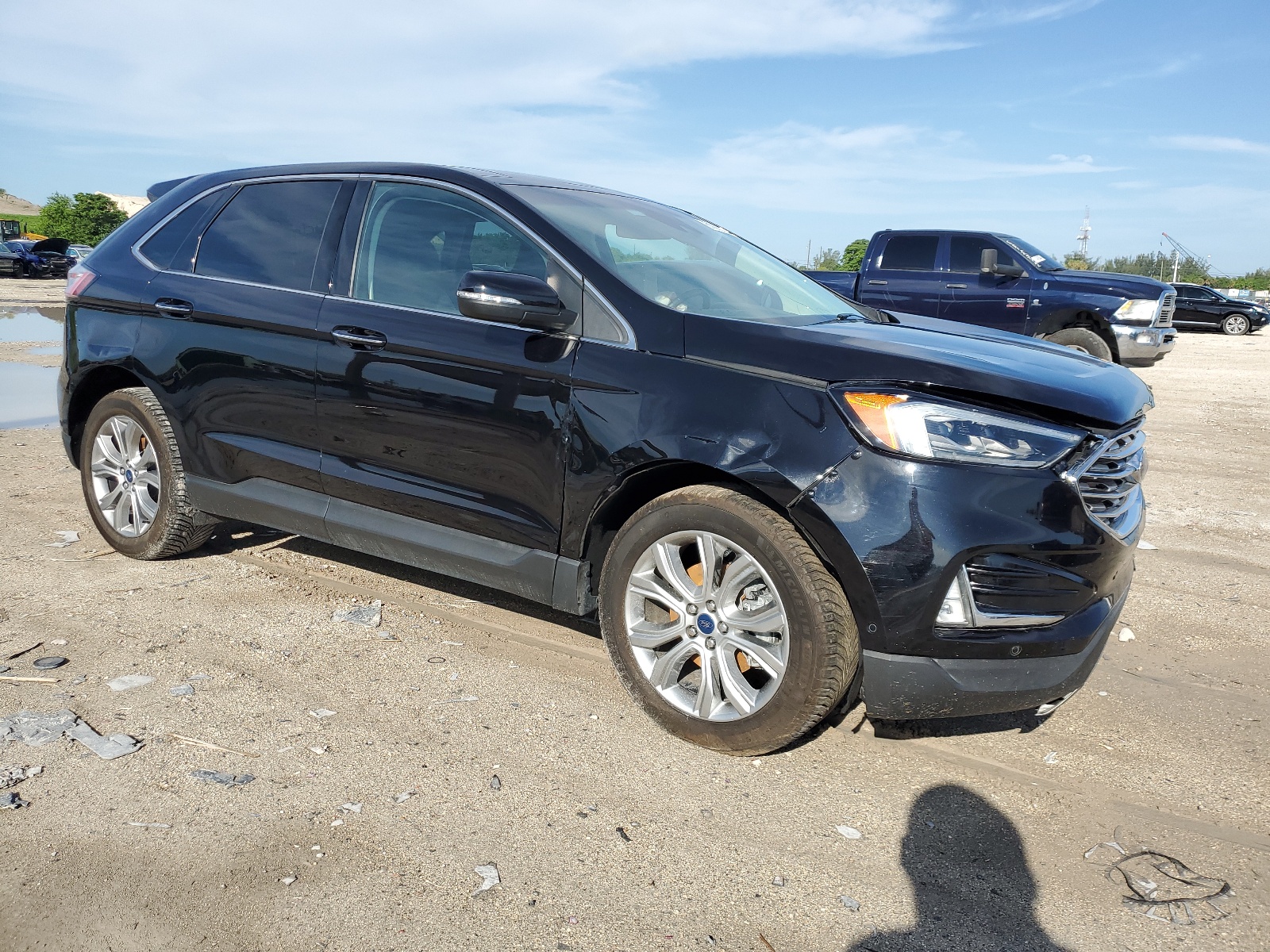 2019 Ford Edge Titanium vin: 2FMPK3K95KBB81034