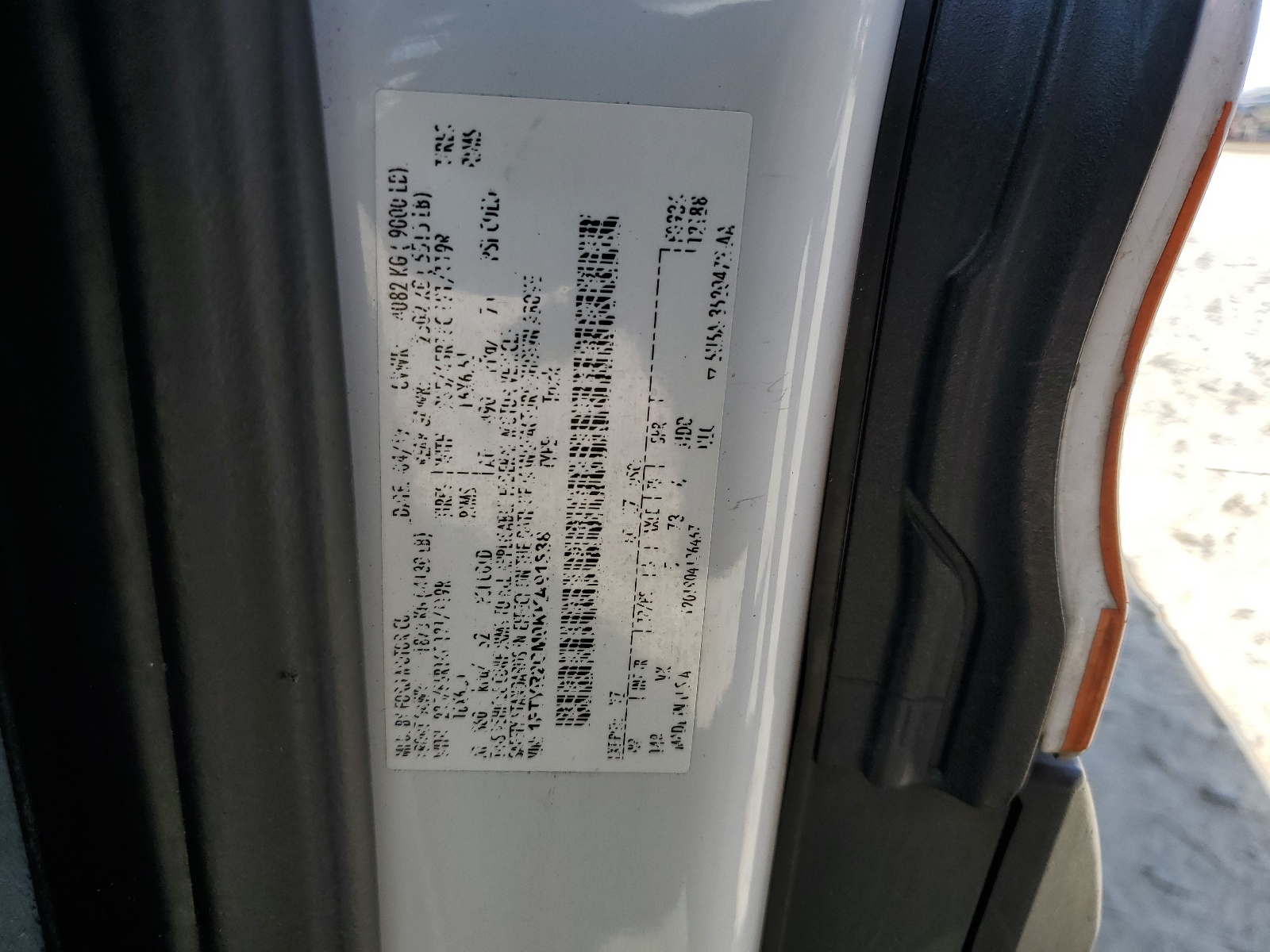 1FTYR2CM0KKA91538 2019 Ford Transit T-250