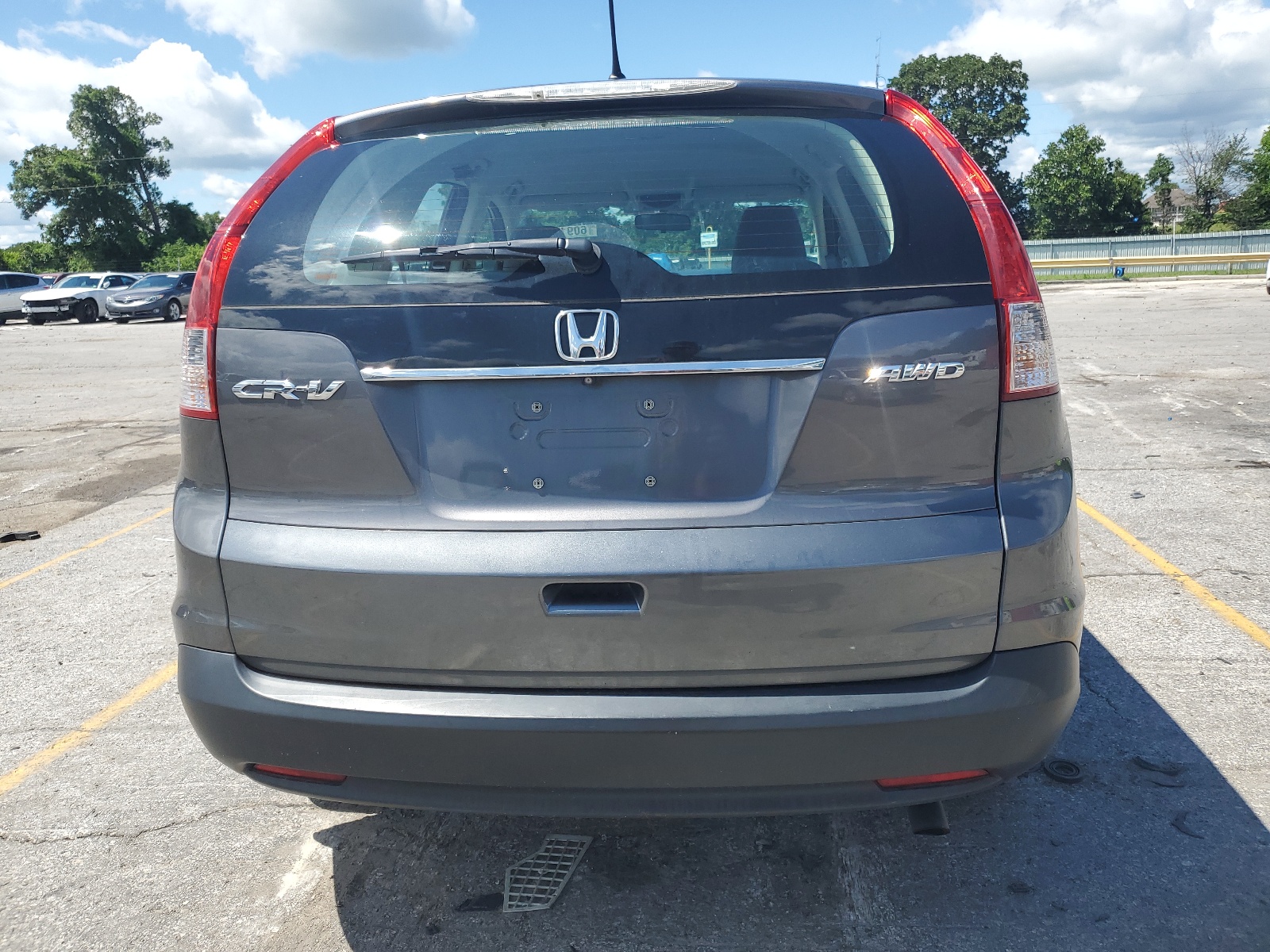 2HKRM4H3XEH611858 2014 Honda Cr-V Lx