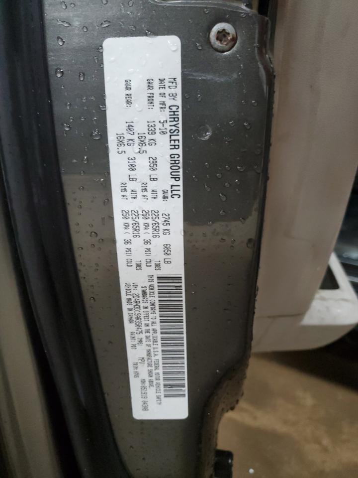 2010 Dodge Grand Caravan Hero VIN: 2D4RN3D19AR350475 Lot: 57893984