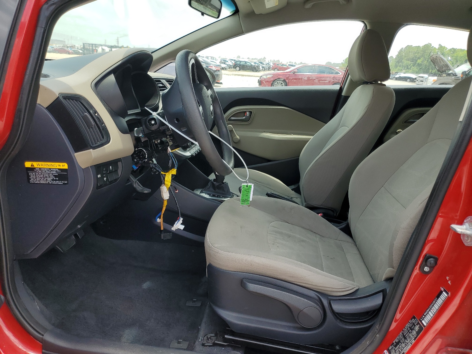 KNADM4A35E6338727 2014 Kia Rio Lx